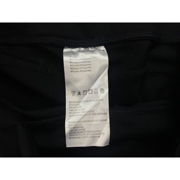 Baleaf Leggings Womens XL Black High Rise Yoga Pants Pockets Athletic Workout - Picture 12 of 14